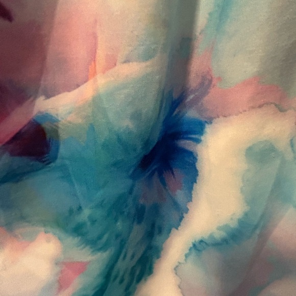 Calvin Klein Vibrant Floral Midi Dress - Picture 9 of 13